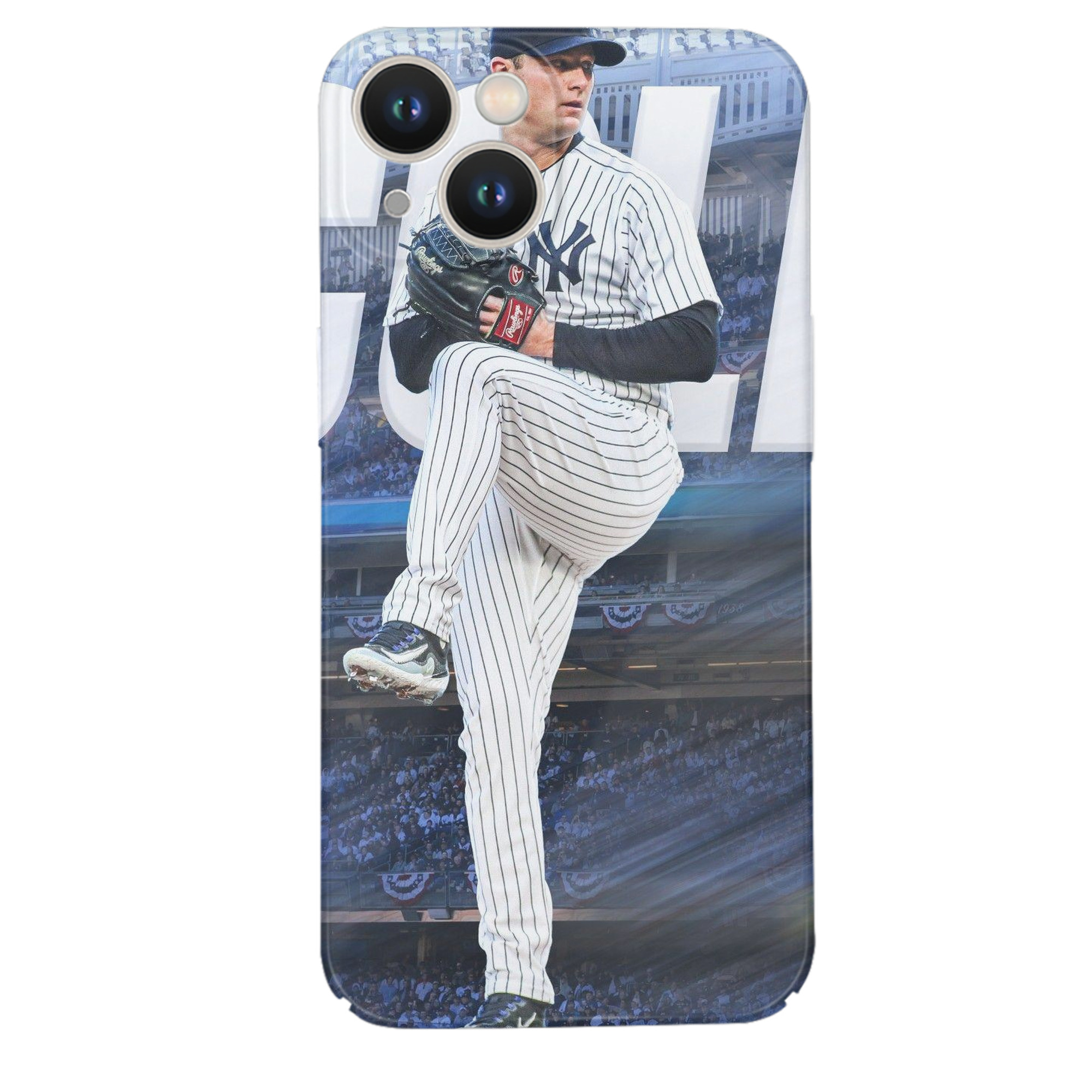 Gerrit Cole 13 IPhone 14 Series Full-Cover Hard Case – Shockproof With Raised Camera Protection – Precise Cutouts, Wireless Charging Compatible – Durable, Anti-Yellowing, Easy To Clean